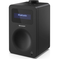 Sharp DR-430(BK) Digital Radio, FM/DAB/DAB+, Bluetooth 5.0, Midnight Black Sharp DR-430(BK) Digital Radio, FM/DAB/DAB+, Bluetooth 5.0, Midnight Black