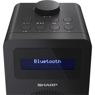 Sharp DR-430(BK) Digital Radio, FM/DAB/DAB+, Bluetooth 5.0, Midnight Black Sharp DR-430(BK) Digital Radio, FM/DAB/DAB+, Bluetooth 5.0, Midnight Black
