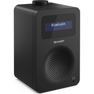 Sharp DR-430(BK) Digital Radio, FM/DAB/DAB+, Bluetooth 5.0, Midnight Black Sharp DR-430(BK) Digital Radio, FM/DAB/DAB+, Bluetooth 5.0, Midnight Black