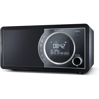 Sharp DR-450(BK) Digital Radio, FM/DAB/DAB+, Bluetooth 4.2, Alarm function, Midnight Black Sharp DR-450(BK) Digital Radio, FM/DAB/DAB+, Bluetooth 4.2, Alarm function, Midnight Black