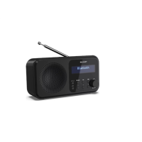Sharp DR-P420(BK) Tokyo Portable Digital Radio, FM/DAB/DAB+, Bluetooth 5.0, USB or Battery Powered, Midnight Black Sharp DR-P420(BK) Tokyo Portable Digital Radio, FM/DAB/DAB+, Bluetooth 5.0, USB or Battery Powered, Midnight Black