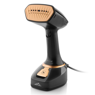 ETA Steamer ETA327090000 Stephany Handheld, 1400 W, 0.32 L, 25 g/min, Black/Gold
