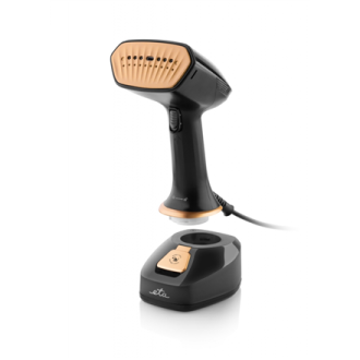 ETA Steamer ETA327090000 Stephany Handheld, 1400 W, 0.32 L, 25 g/min, Black/Gold