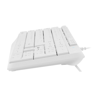 Natec Keyboard Nautilus NKL-1951 Wired, US, USB Type-A, White Natec Keyboard Nautilus NKL-1951 Wired, US, USB Type-A, White