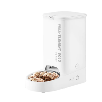 PETKIT Smart Pet Feeder Fresh Element Solo Capacity 3 L, Material ABS, Stainless steel, White PETKIT Smart Pet Feeder Fresh Element Solo Capacity 3 L, Material ABS, Stainless steel, White