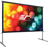 Elite Screens Yard Master 2 Mobile Outdoor screen CineWhite OMS120H2 Diagonal 120 