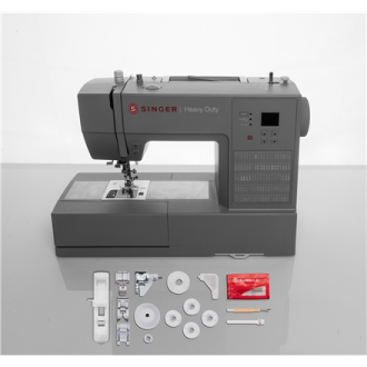 Singer Sewing Machine HD6605C Heavy Duty Number of stitches 100, Number of buttonholes 6, Grey Singer Sewing Machine HD6605C Heavy Duty Number of stitches 100, Number of buttonholes 6, Grey
