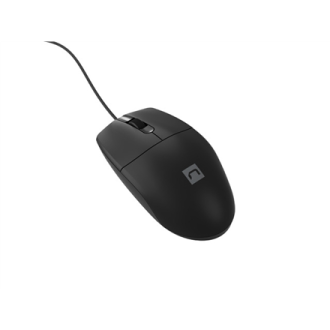 Natec Mouse Ruff 2, Optical, Black, Wired Natec Mouse Ruff 2, Optical, Black, Wired