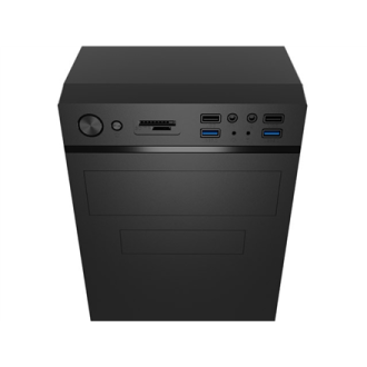 Natec PC case Cabassu G2 Black, Midi Tower, Power supply included No Natec PC case Cabassu G2 Black, Midi Tower, Power supply included No