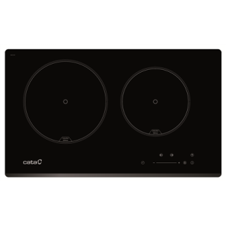 CATA Hob IB 2 PLUS BK/A Induction, Number of burners/cooking zones 2, Touch, Timer, Black CATA Hob IB 2 PLUS BK/A Induction, Number of burners/cooking zones 2, Touch, Timer, Black