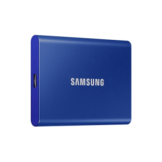 Samsung Portable SSD T7 2000 GB, USB 3.2, Blue Samsung Portable SSD T7 2000 GB, USB 3.2, Blue