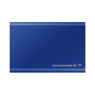 Samsung Portable SSD T7 2000 GB, USB 3.2, Blue Samsung Portable SSD T7 2000 GB, USB 3.2, Blue