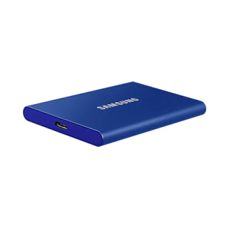 Samsung Portable SSD T7 2000 GB, USB 3.2, Blue Samsung Portable SSD T7 2000 GB, USB 3.2, Blue
