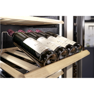 Caso Wine Cooler WineDeluxe WD 41 Energy efficiency class G, Built-in, Bottles capacity 41, Black Caso Wine Cooler WineDeluxe WD 41 Energy efficiency class G, Built-in, Bottles capacity 41, Black