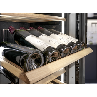 Caso Wine Cooler WineDeluxe WD 41 Energy efficiency class G, Built-in, Bottles capacity 41, Black Caso Wine Cooler WineDeluxe WD 41 Energy efficiency class G, Built-in, Bottles capacity 41, Black