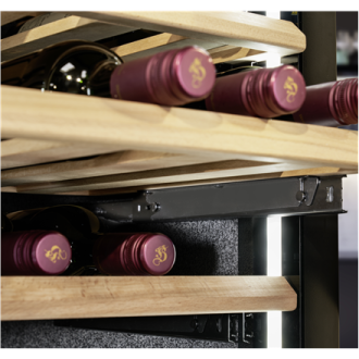 Caso Wine Cooler WineDeluxe WD 41 Energy efficiency class G, Built-in, Bottles capacity 41, Black Caso Wine Cooler WineDeluxe WD 41 Energy efficiency class G, Built-in, Bottles capacity 41, Black