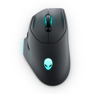 Dell Gaming Mouse AW620M Wired/Wireless, Dark Side of the Moon, Alienware Wireless Gaming Mouse Dell Gaming Mouse AW620M Wired/Wireless, Dark Side of the Moon, Alienware Wireless Gaming Mouse