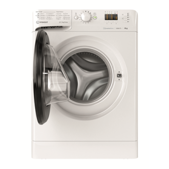INDESIT Washing machine MTWSA 61294 WK EE Energy efficiency class C, Front loading, Washing capacity 6 kg, 1151 RPM, Depth 42.5 