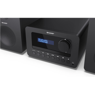 Sharp XL-B520D(BK) Tokyo Hi-Fi Micro System 2.0, FM/DAB/DAB+/USB, CD, Bluetooth 5.0, Aux-in, Black Sharp XL-B520D(BK) Tokyo Hi-Fi Micro System 2.0, FM/DAB/DAB+/USB, CD, Bluetooth 5.0, Aux-in, Black