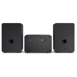 Sharp XL-B520D(BK) Tokyo Hi-Fi Micro System 2.0, FM/DAB/DAB+/USB, CD, Bluetooth 5.0, Aux-in, Black Sharp XL-B520D(BK) Tokyo Hi-Fi Micro System 2.0, FM/DAB/DAB+/USB, CD, Bluetooth 5.0, Aux-in, Black