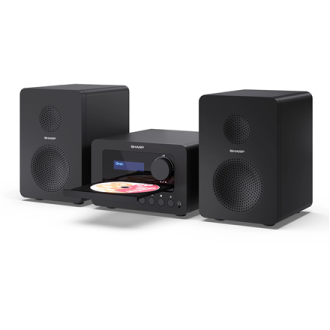 Sharp XL-B520D(BK) Tokyo Hi-Fi Micro System 2.0, FM/DAB/DAB+/USB, CD, Bluetooth 5.0, Aux-in, Black Sharp XL-B520D(BK) Tokyo Hi-Fi Micro System 2.0, FM/DAB/DAB+/USB, CD, Bluetooth 5.0, Aux-in, Black