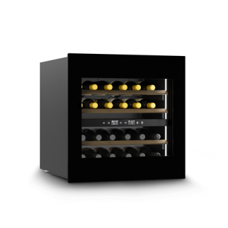 Caso Wine Cooler WineDeluxe WD 24 Energy efficiency class F, Built-in, Bottles capacity 24, Black Caso Wine Cooler WineDeluxe WD 24 Energy efficiency class F, Built-in, Bottles capacity 24, Black