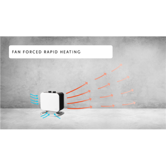 Mill Heater CUS1800MECWA Fan heater, 1800 W, Number of power levels 2, Suitable for rooms up to 10-30 m , White Mill Heater CUS1800MECWA Fan heater, 1800 W, Number of power levels 2, Suitable for rooms up to 10-30 m , White