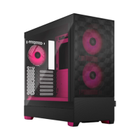 Fractal Design Pop Air RGB Magenta Core TG Clear Tint, ATX, mATX, Mini ITX, Power supply included No Fractal Design Pop Air RGB Magenta Core TG Clear Tint, ATX, mATX, Mini ITX, Power supply included No
