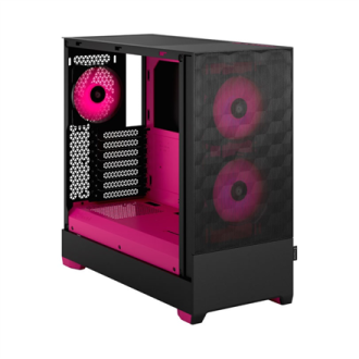 Fractal Design Pop Air RGB Magenta Core TG Clear Tint, ATX, mATX, Mini ITX, Power supply included No Fractal Design Pop Air RGB Magenta Core TG Clear Tint, ATX, mATX, Mini ITX, Power supply included No