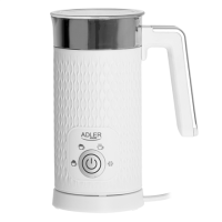 Adler Milk frother AD 4494 500 W, White Adler Milk frother AD 4494 500 W, White