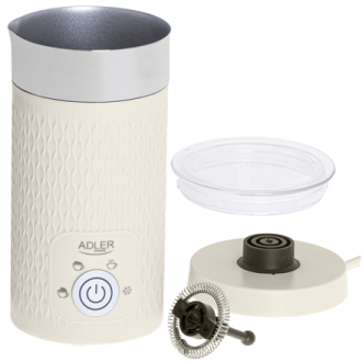 Adler Milk frother AD 4495 500 W, Cream Adler Milk frother AD 4495 500 W, Cream