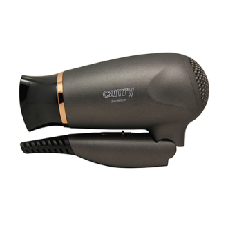 Camry Hair Dryer CR 2261 1400 W, Number of temperature settings 2, Metallic Grey/Gold Camry Hair Dryer CR 2261 1400 W, Number of temperature settings 2, Metallic Grey/Gold