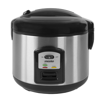Mesko Rice cooker MS 6411 1000 W, 1.5 L, Black/Stainless steel Mesko Rice cooker MS 6411 1000 W, 1.5 L, Black/Stainless steel