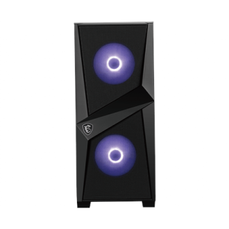 MSI MAG FORGE 100M PC Case, Mid-Tower, USB 3.2, Black MSI MAG FORGE 100M PC Case, Mid-Tower, USB 3.2, Black