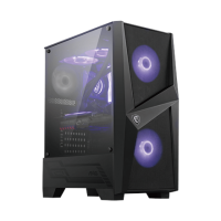 MSI MAG FORGE 100M PC Case, Mid-Tower, USB 3.2, Black MSI MAG FORGE 100M PC Case, Mid-Tower, USB 3.2, Black
