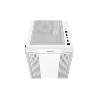 Deepcool ARGB Micro-ATX CASE CC360 White, Mini-ITX / Micro-ATX, 4, Power supply included No, 1x USB3.0, 1x USB2.0, 1x Audio, ABS