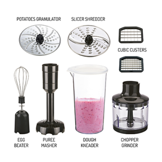 Camry Blender CR 4623 Hand Blender, 1600 W, Number of speeds Variable, Turbo mode, Chopper, Ice crushing, Black Camry Blender CR 4623 Hand Blender, 1600 W, Number of speeds Variable, Turbo mode, Chopper, Ice crushing, Black