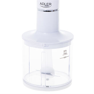 Adler Hand blender set AD 4620 Hand Blender, 800 W, Number of speeds 2, Chopper, White Adler Hand blender set AD 4620 Hand Blender, 800 W, Number of speeds 2, Chopper, White