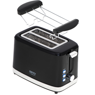 Camry Toaster CR 3218 Power 750 W, Number of slots 2, Housing material Plastic, Black Camry Toaster CR 3218 Power 750 W, Number of slots 2, Housing material Plastic, Black