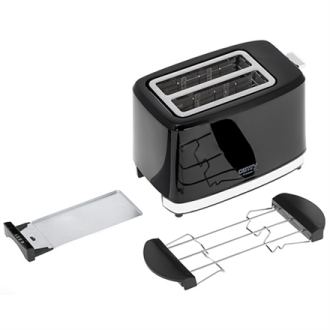 Camry Toaster CR 3218 Power 750 W, Number of slots 2, Housing material Plastic, Black Camry Toaster CR 3218 Power 750 W, Number of slots 2, Housing material Plastic, Black