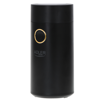 Adler Coffee Mill AD 4446bg 150 W, Coffee beans capacity 75 g, Black