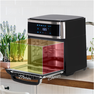 Adler Airfryer Oven AD 6309 Power 1700 W, Capacity 13 L, Stainless steel/Black Adler Airfryer Oven AD 6309 Power 1700 W, Capacity 13 L, Stainless steel/Black