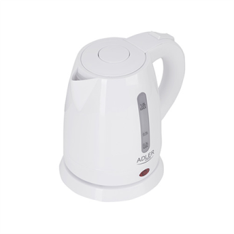 Adler Kettle AD 1272 Electric, 1600 W, 1 L, Stainless steel/Polypropylene, 360 rotational base, White Adler Kettle AD 1272 Electric, 1600 W, 1 L, Stainless steel/Polypropylene, 360 rotational base, White