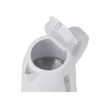 Adler Kettle AD 1272 Electric, 1600 W, 1 L, Stainless steel/Polypropylene, 360 rotational base, White Adler Kettle AD 1272 Electric, 1600 W, 1 L, Stainless steel/Polypropylene, 360 rotational base, White