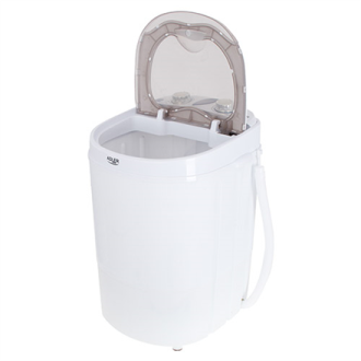 Adler Mini washing machine AD 8055 Top loading, Washing capacity 3 kg, Depth 37 cm, Width 36 cm, White Adler Mini washing machine AD 8055 Top loading, Washing capacity 3 kg, Depth 37 cm, Width 36 cm, White
