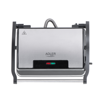 Adler Electric Grill AD 3052 Table, 1200 W, Stainless steel, Non-stick grill plates Adler Electric Grill AD 3052 Table, 1200 W, Stainless steel, Non-stick grill plates
