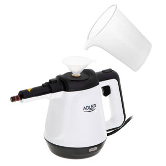 Adler Steam cleaner AD 7038 Power 1200 W, Steam pressure 3.5 bar, Water tank capacity 0.45 L, White/Black Adler Steam cleaner AD 7038 Power 1200 W, Steam pressure 3.5 bar, Water tank capacity 0.45 L, White/Black