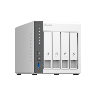 QNAP 4 Bay ARM TS-433-4G Cortex-A55, Processor frequency 2.0 GHz, 4 GB, On board (non-expandable) QNAP 4 Bay ARM TS-433-4G Cortex-A55, Processor frequency 2.0 GHz, 4 GB, On board (non-expandable)