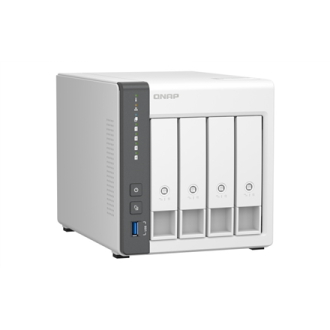 QNAP 4 Bay ARM TS-433-4G Cortex-A55, Processor frequency 2.0 GHz, 4 GB, On board (non-expandable) QNAP 4 Bay ARM TS-433-4G Cortex-A55, Processor frequency 2.0 GHz, 4 GB, On board (non-expandable)