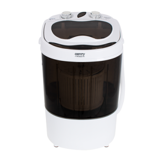 Camry Mini washing machine CR 8054 Top loading, Washing capacity 3 kg, Depth 37 cm, Width 36 cm, White/Gray, Semi-automatic Camry Mini washing machine CR 8054 Top loading, Washing capacity 3 kg, Depth 37 cm, Width 36 cm, White/Gray, Semi-automatic